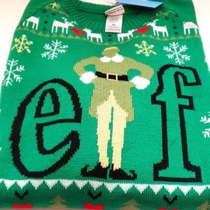 Target Ugly Elf Sweater, XL, Green